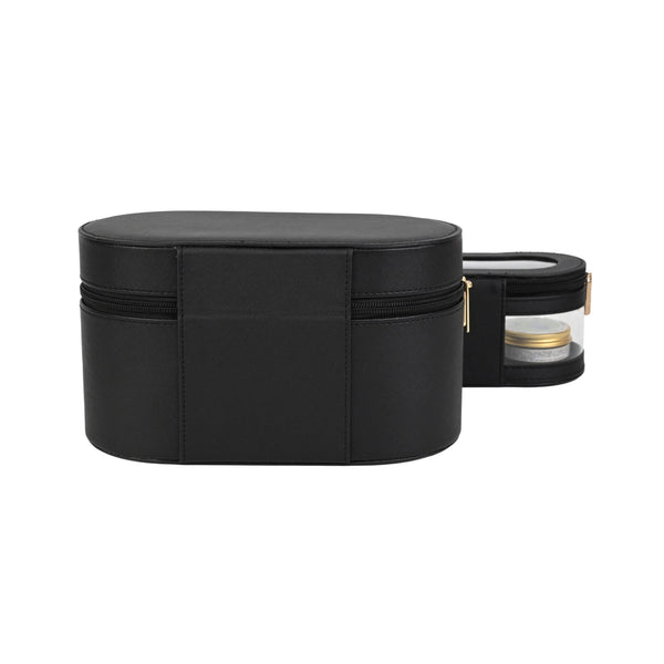 Kate Hill - KA112 Beauty Cases 2 Piece Set - Black