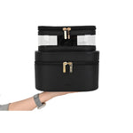Kate Hill - KA112-A Travel Beauty Case - Black