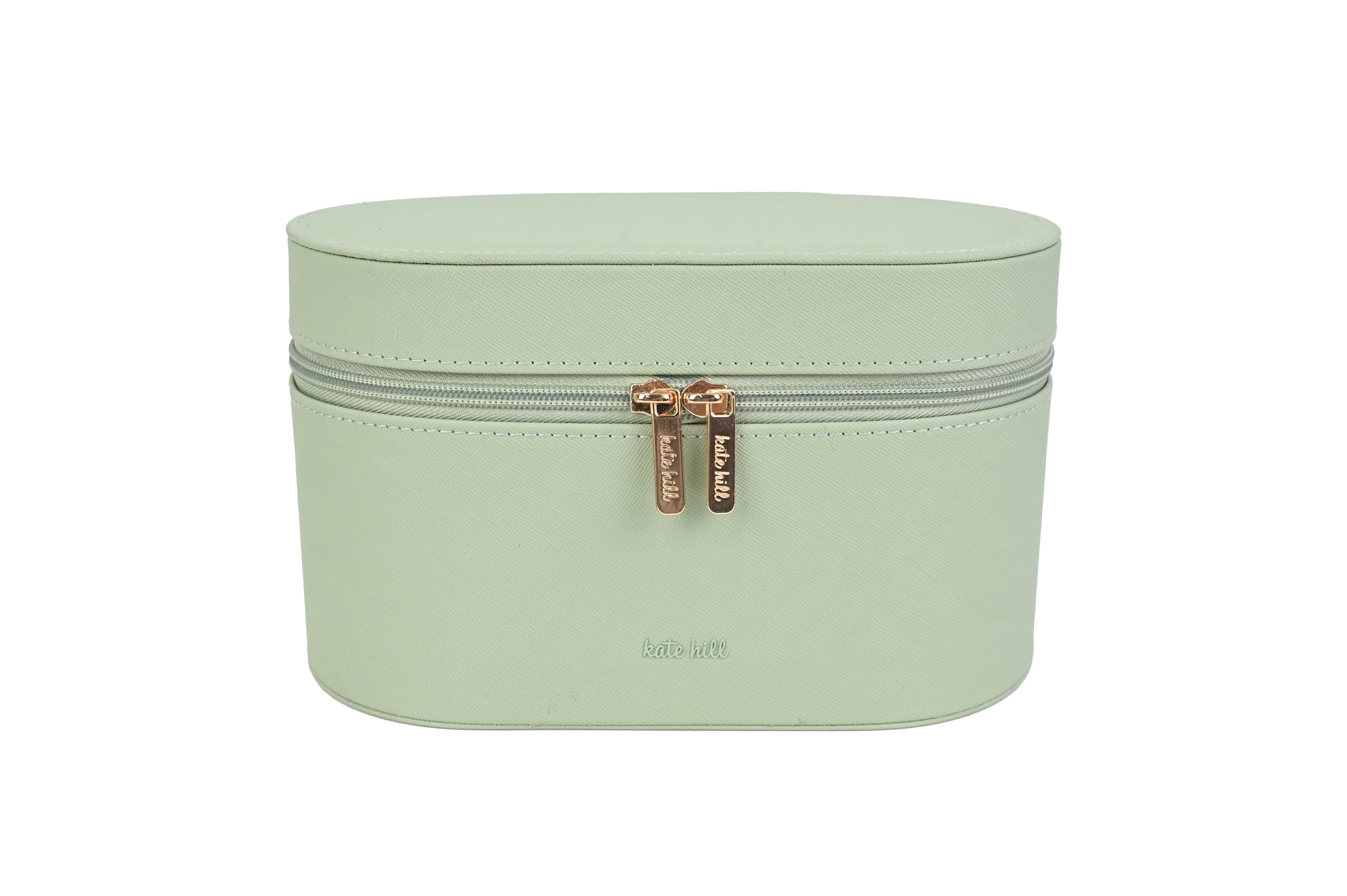 Kate Hill - KA112-C Travel Beauty Case - Pistachio