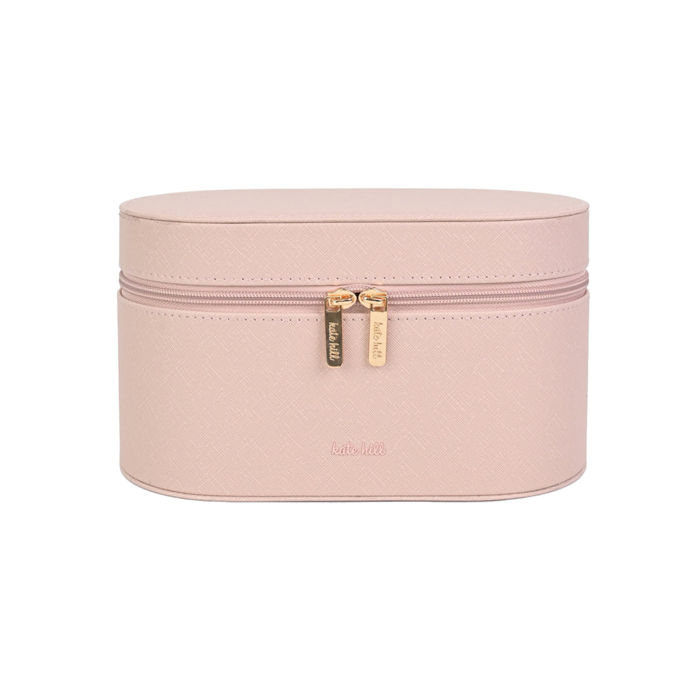 Kate Hill - KA112 Beauty Cases 2 Piece Set - Blush