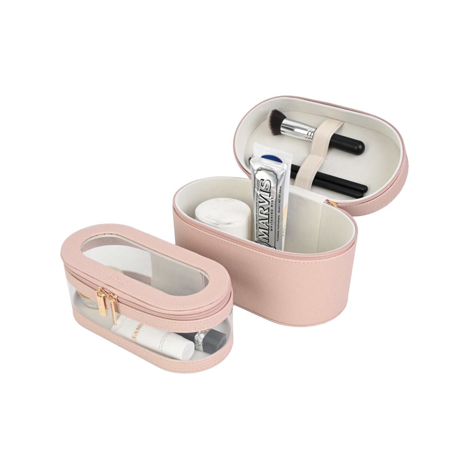 Kate Hill - KA112-F Travel Beauty Case - Blush