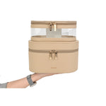 Kate Hill - KA112-V Travel Beauty Case - Neutral