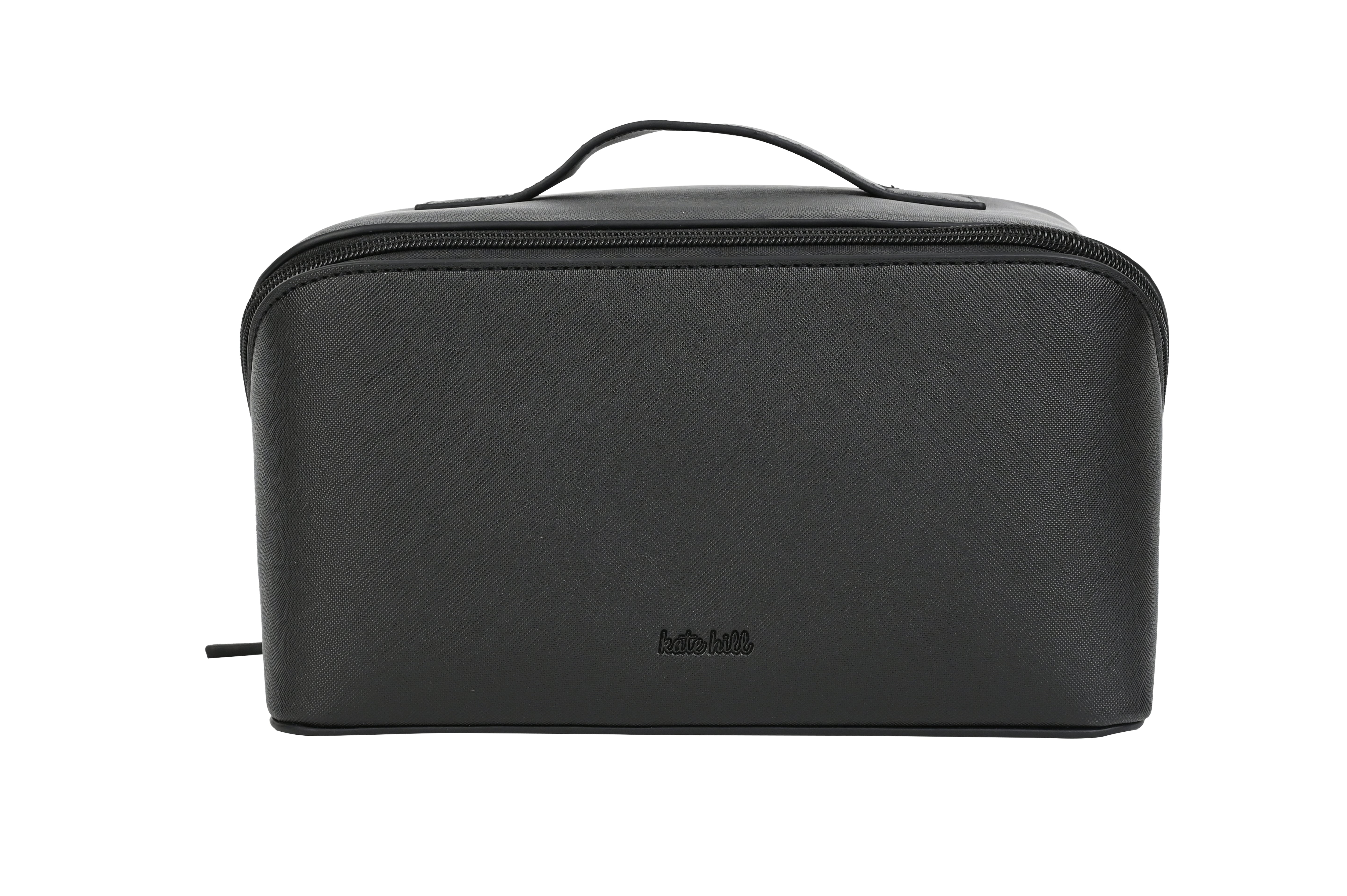 Kate Hill - KA113 Travel Cosmetic Bag - Black