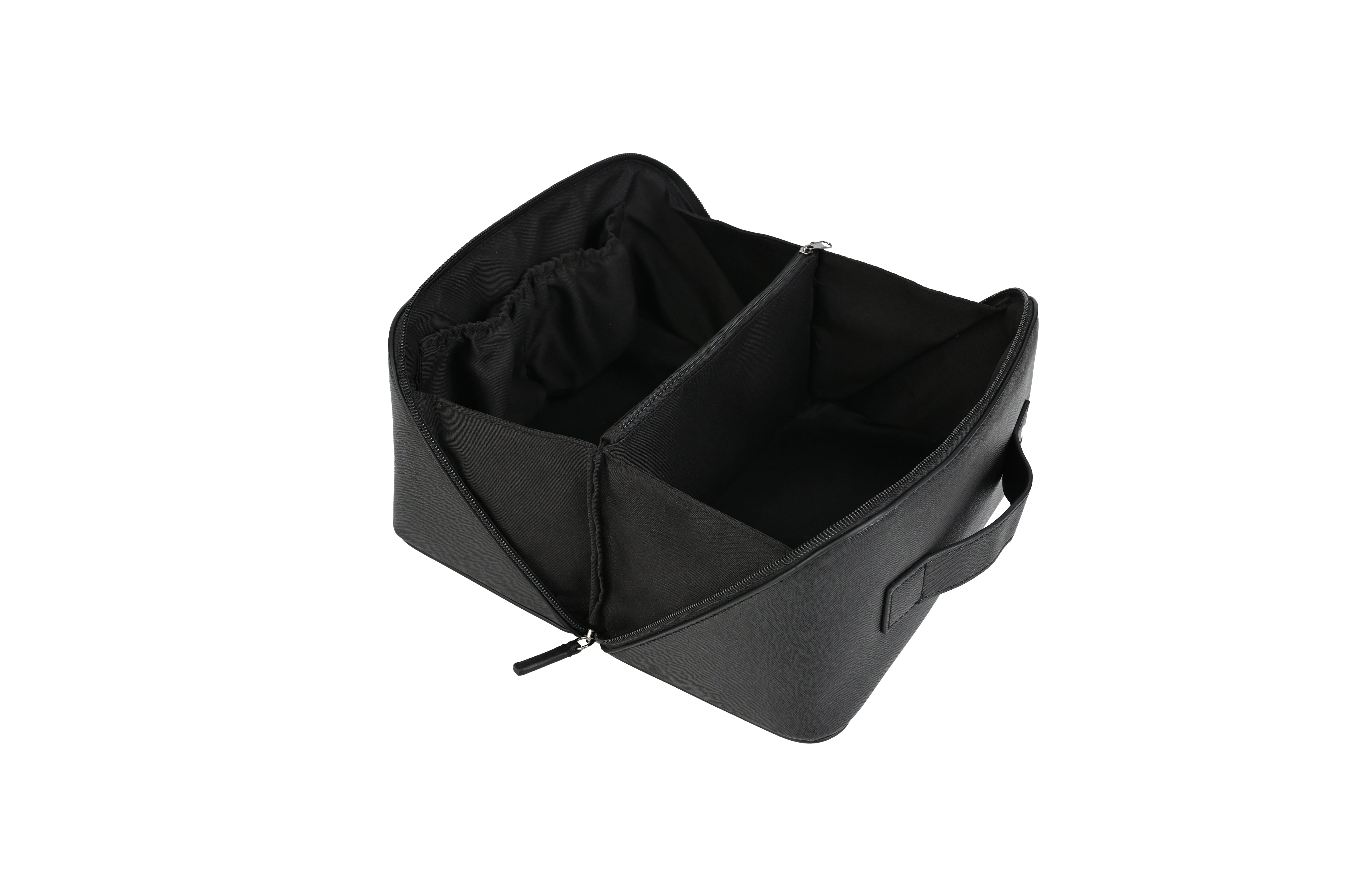 Kate Hill - KA113 Travel Cosmetic Case - Black