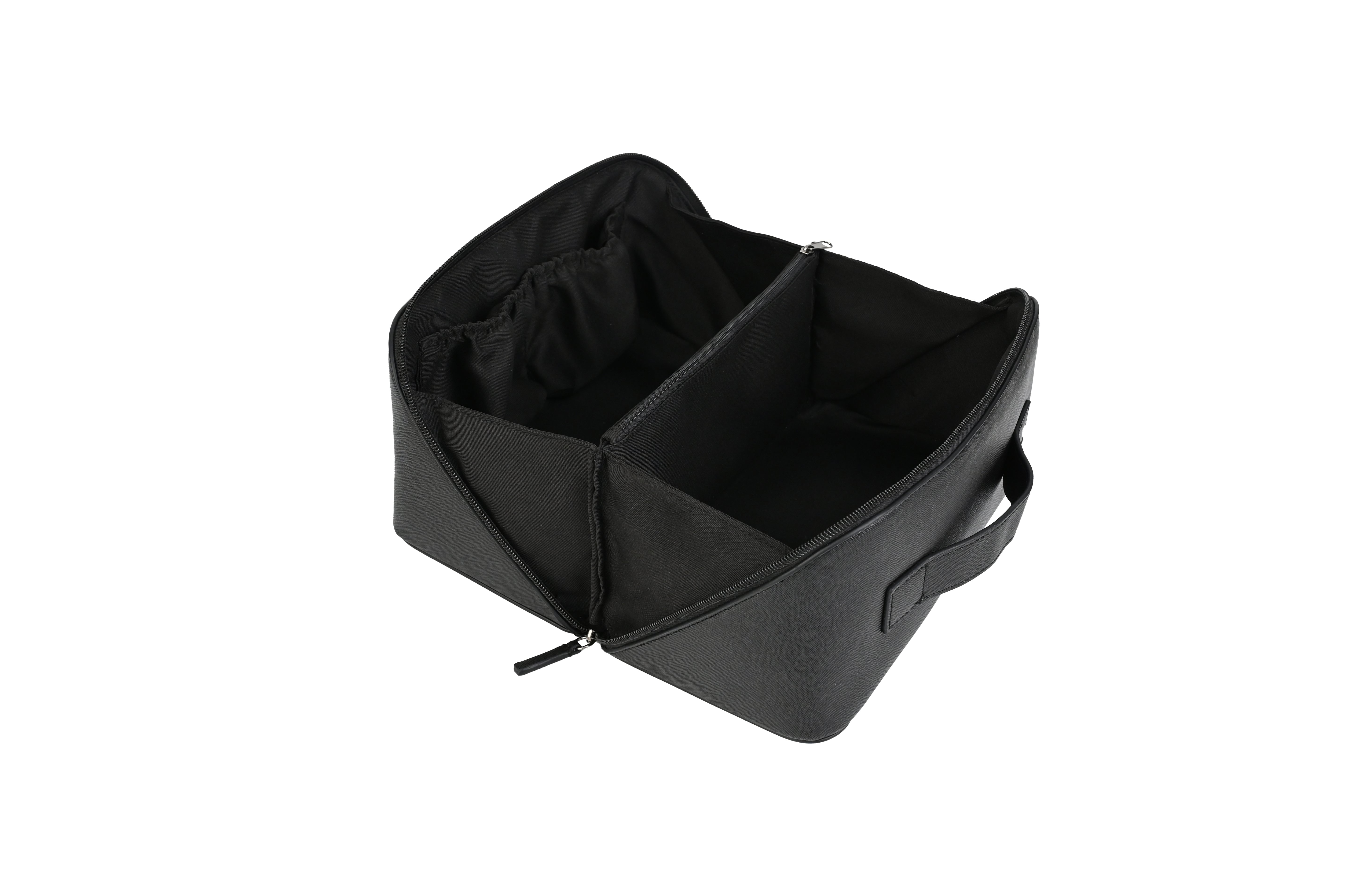 Kate Hill - KA113 Travel Cosmetic Case - Black - 0