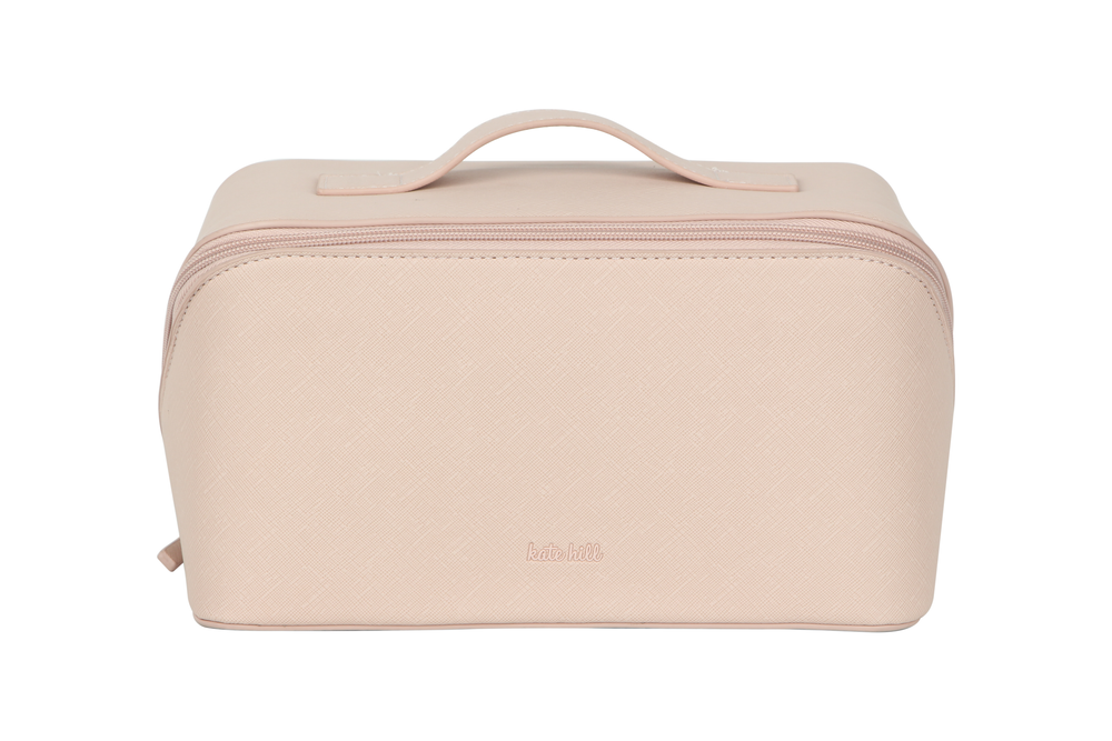 Kate Hill - KA113 Travel Cosmetic Bag - Blush