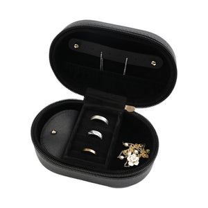 Kate Hil - KA114 Travel Jewellery Case - Black