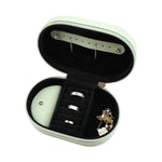 Kate Hill - KA114-C Travel Jewellery Case - Pistachio