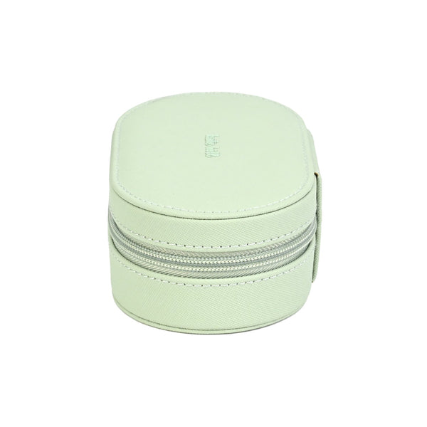 Kate Hil - KA114 Travel Jewellery Case - Pistachio