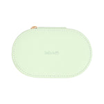 Kate Hill - KA114-C Travel Jewellery Case - Pistachio