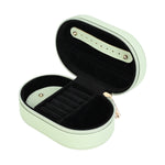 Kate Hill - KA114-C Travel Jewellery Case - Pistachio