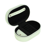 Kate Hill - KA114-C Travel Jewellery Case - Pistachio