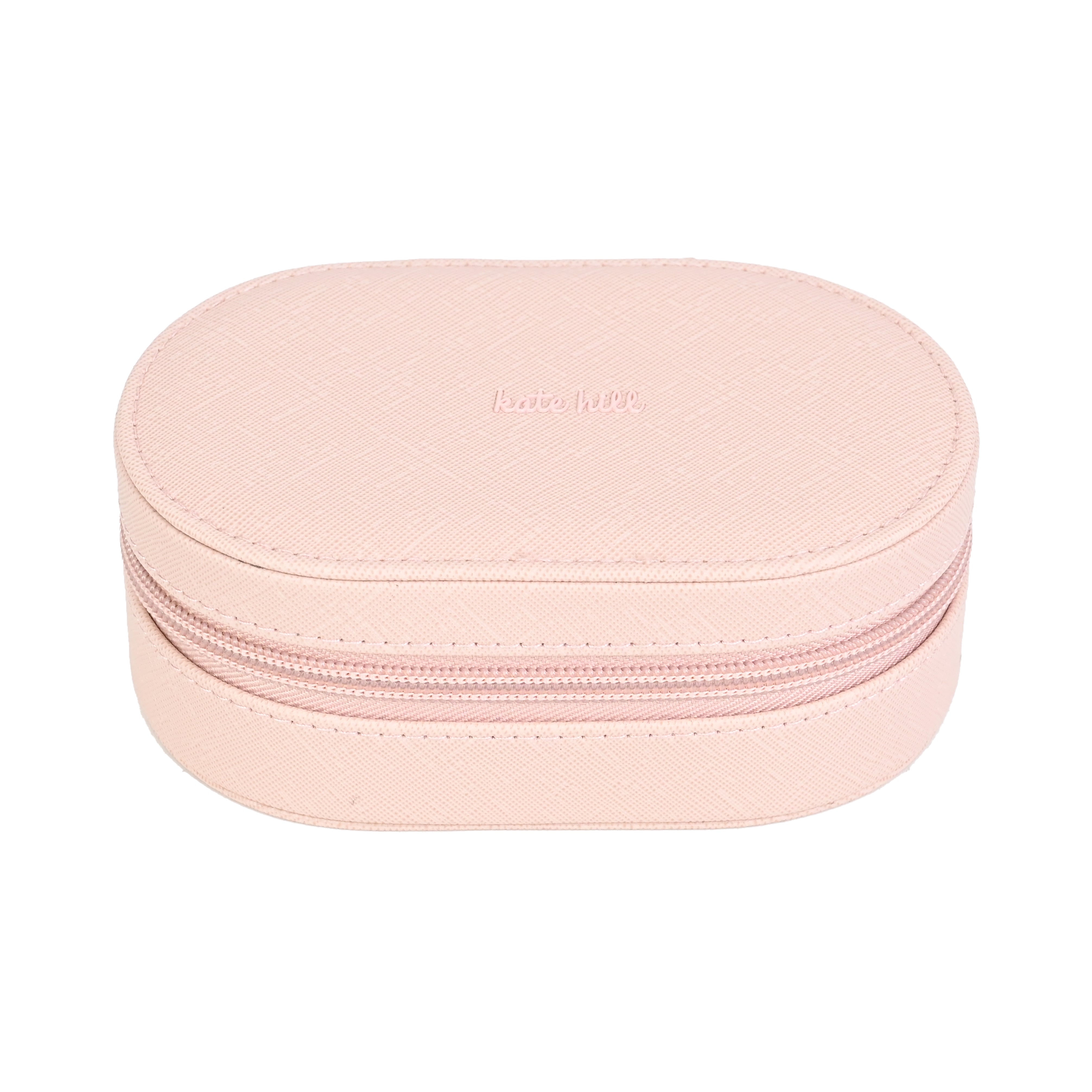 Kate Hill - KA114-F Travel Jewellery Case - Blush