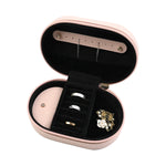 Kate Hill - KA114-F Travel Jewellery Case - Blush