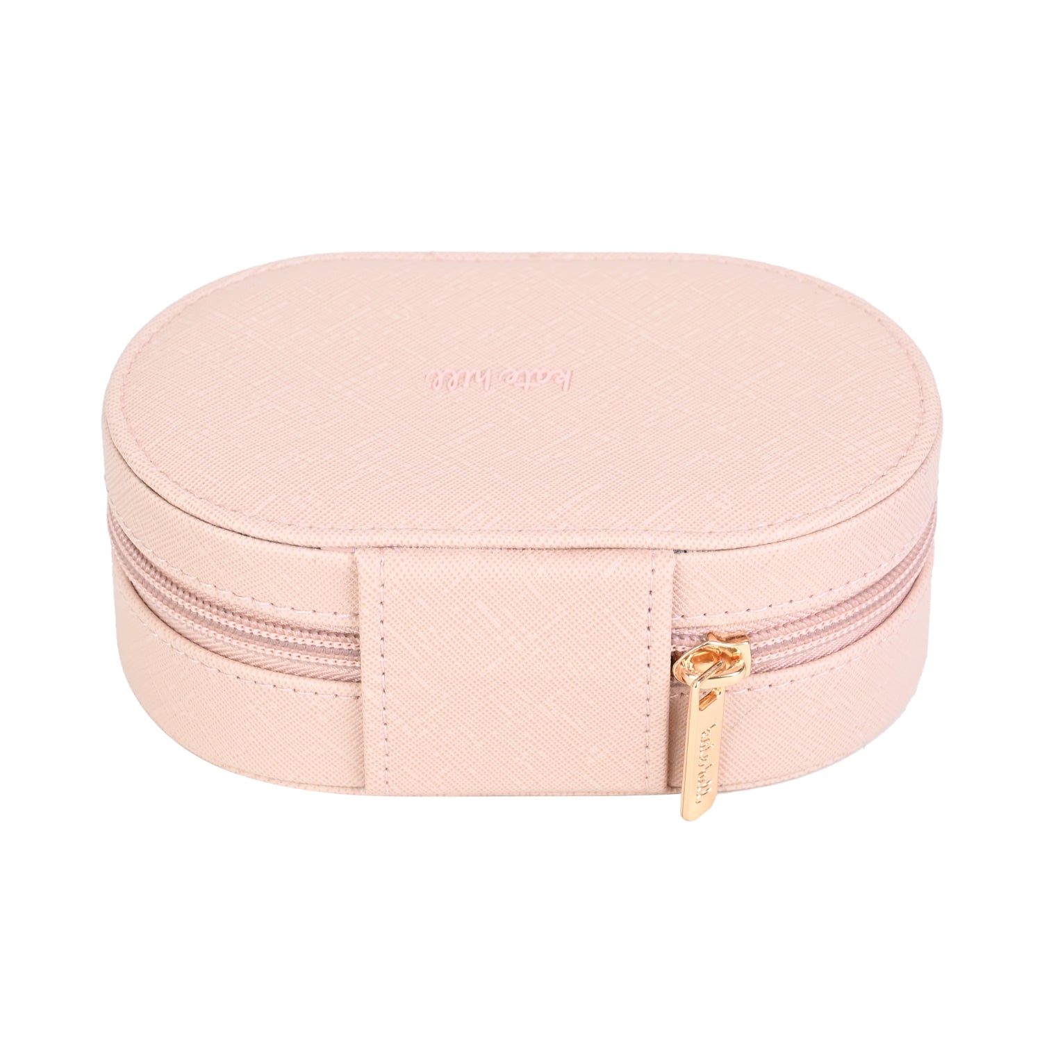 Kate Hill - KA114-F Travel Jewellery Case - Blush