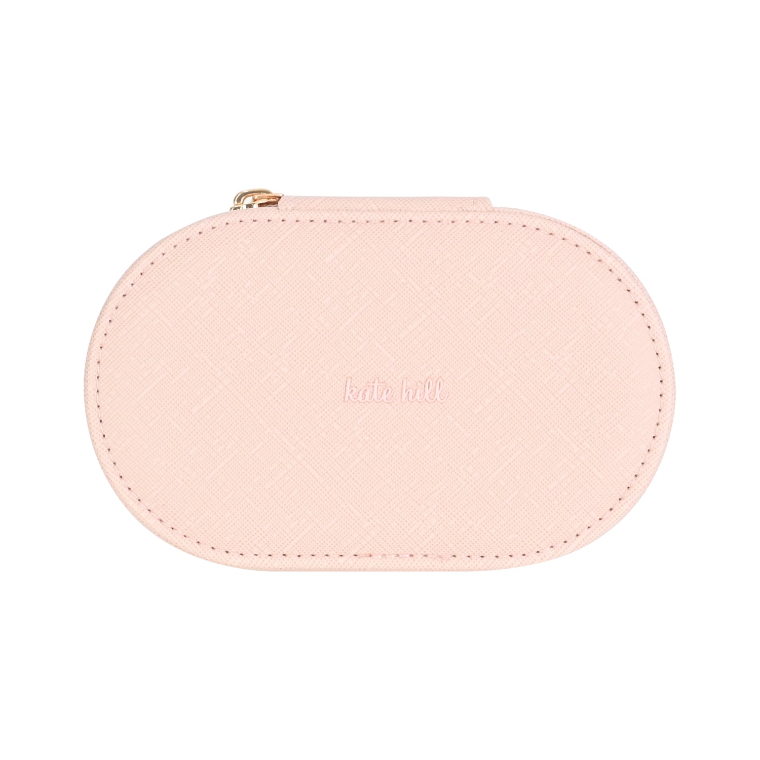 Kate Hill - KA114-F Travel Jewellery Case - Blush