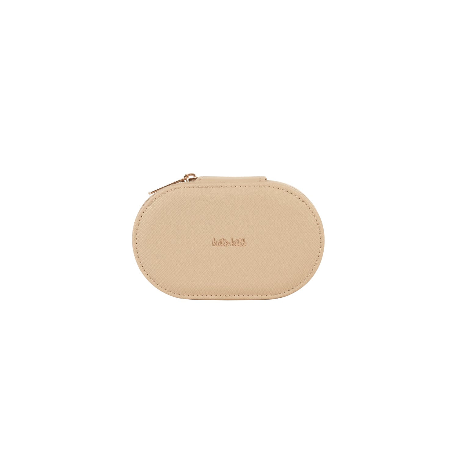 Kate Hill - KA114-V Travel Jewellery Case - Neutral