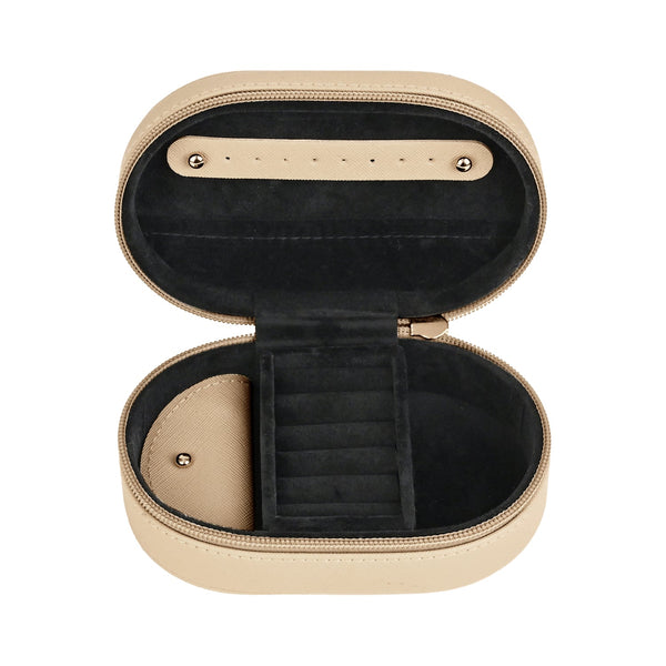 Kate Hil - KA114 Travel Jewellery Case - Neutral
