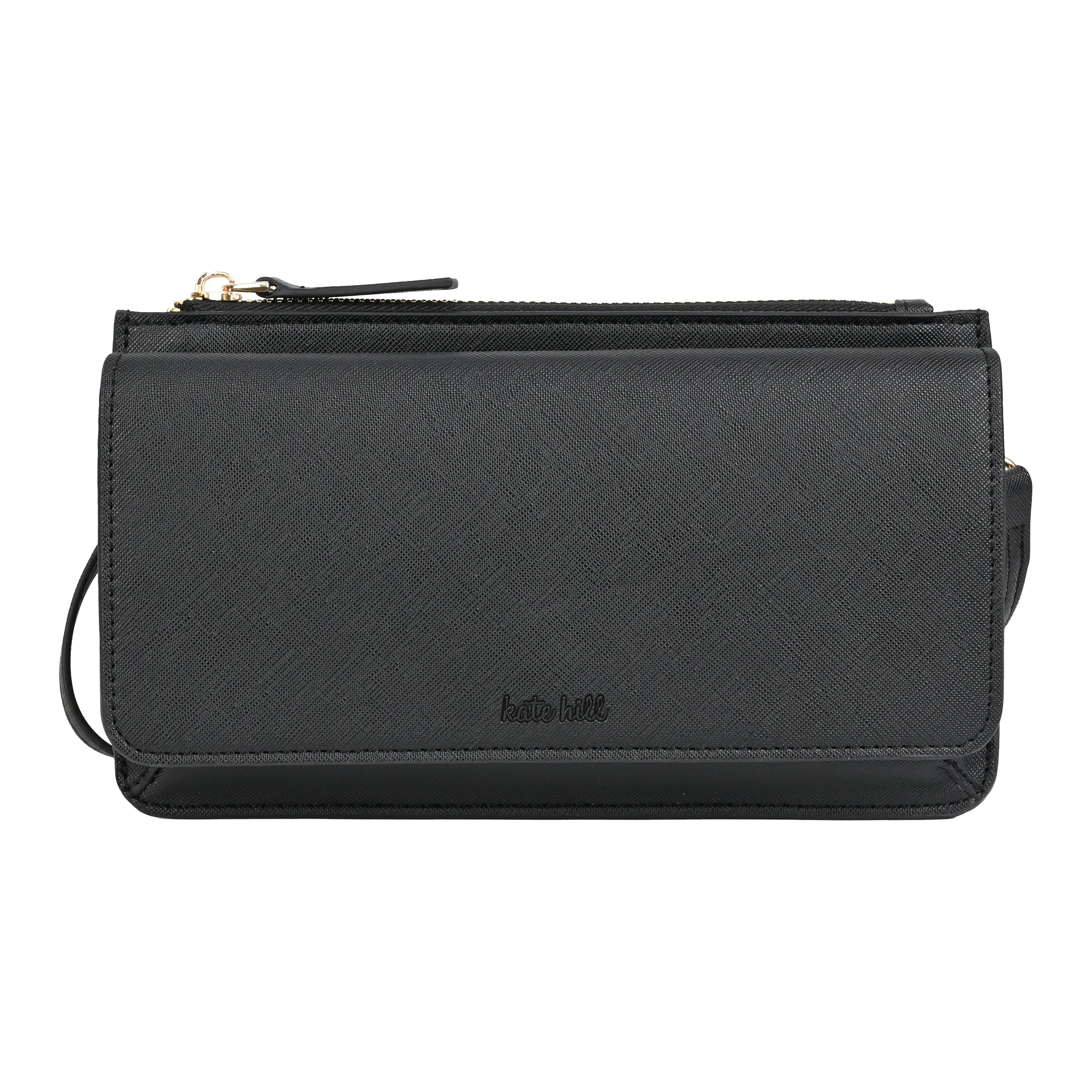 Kate Hill - KA115-A Traveller Wallet - Black