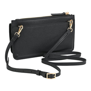 Kate Hill - KA115 Traveller Wallet - Black