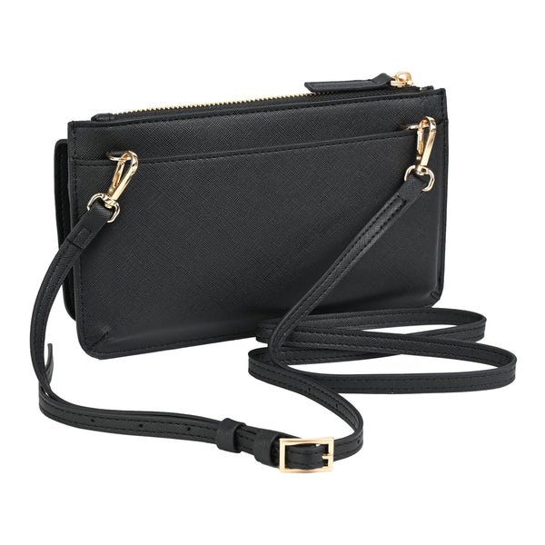 Kate Hill - KA115 Traveller Wallet - Black