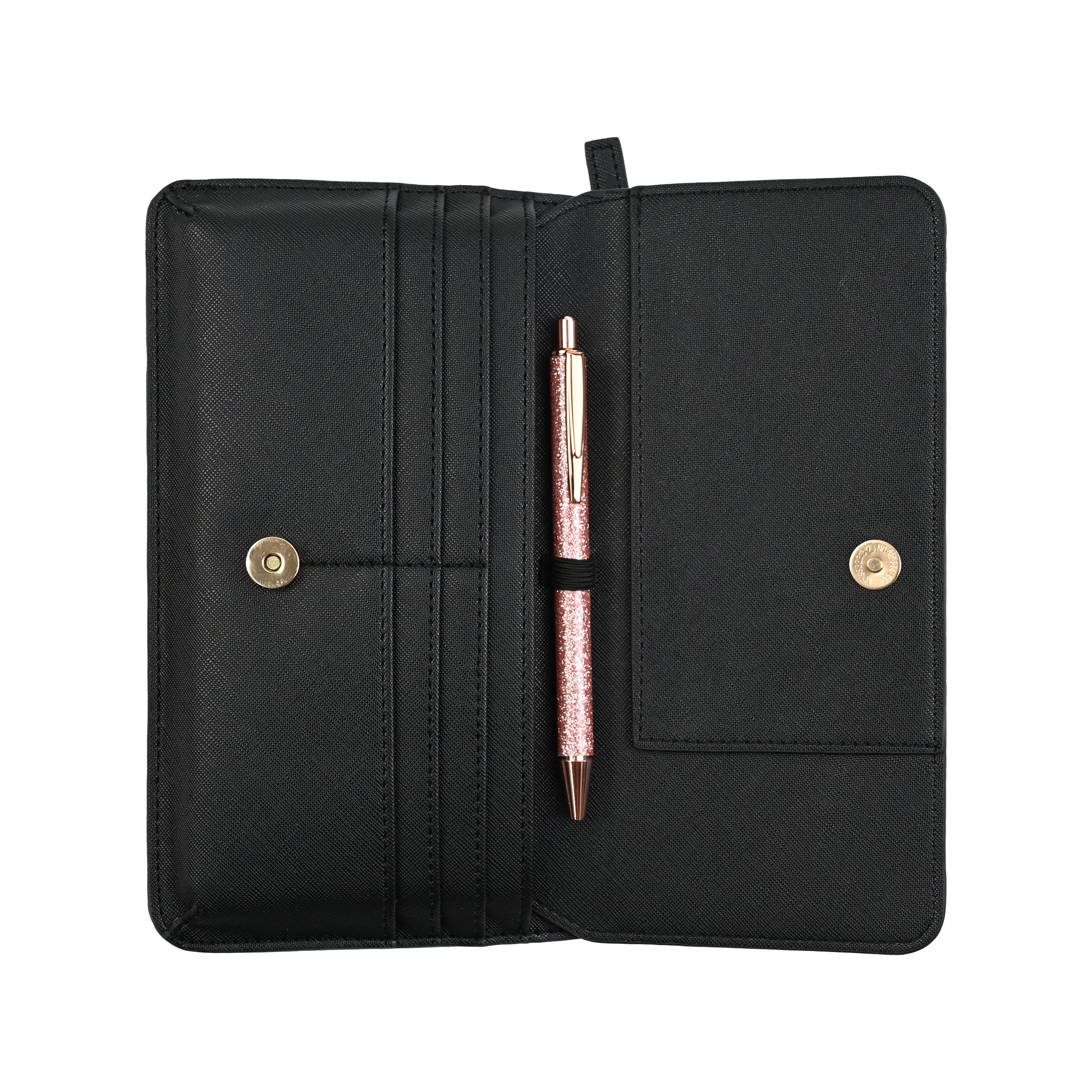 Kate Hill - KA115-A Traveller Wallet - Black