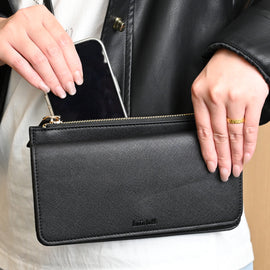 Kate Hill - KA115 Traveller Wallet - Black - 0