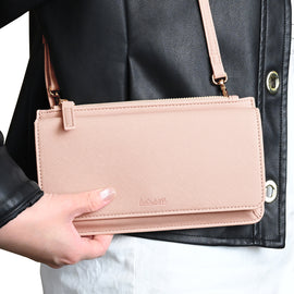 Kate Hill - KA115 Traveller Wallet - Blush