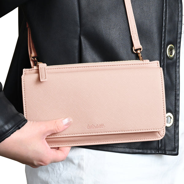 Kate Hill - KA115 Traveller Wallet - Blush