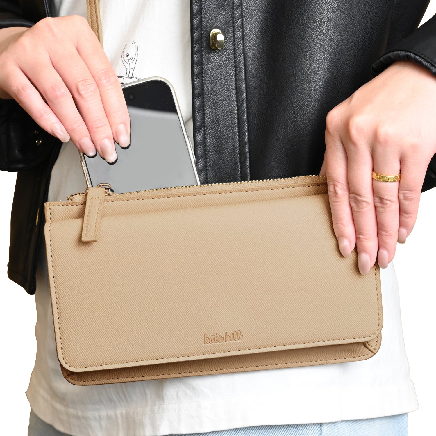 Kate Hill - KA115-V Traveller Wallet - Neutral - 0
