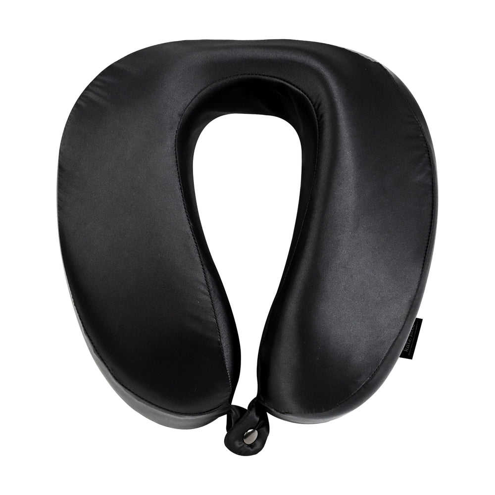 Kate Hill - KA118 Luxury Neck Pillow Mask and Bag Set - Black