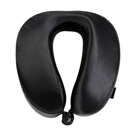 Kate Hill - KA118 Luxury Neck Pillow Mask and Bag Set - Black - 0