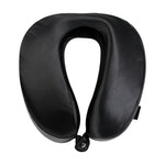 Kate Hill - KA118-A Travel Pillow & Eye Mask Set - Black
