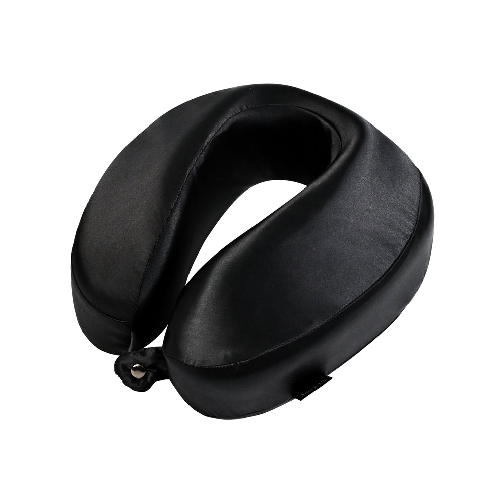 Kate Hill - KA118 Luxury Neck Pillow Mask and Bag Set - Black