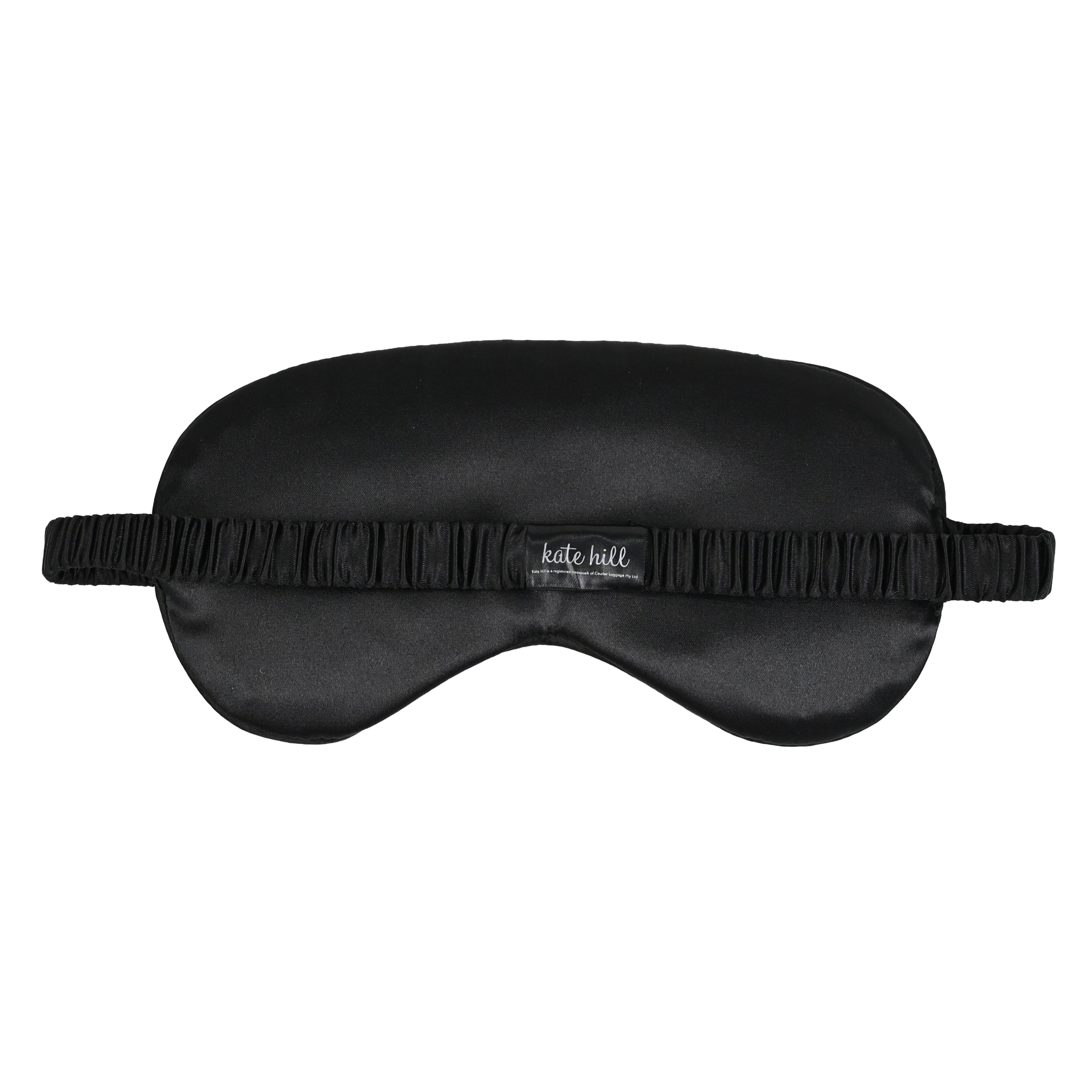 Kate Hill - KA118-A Travel Pillow & Eye Mask Set - Black