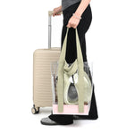 Kate Hill - KA118-C Travel Pillow & Eye Mask Set - Pistachio
