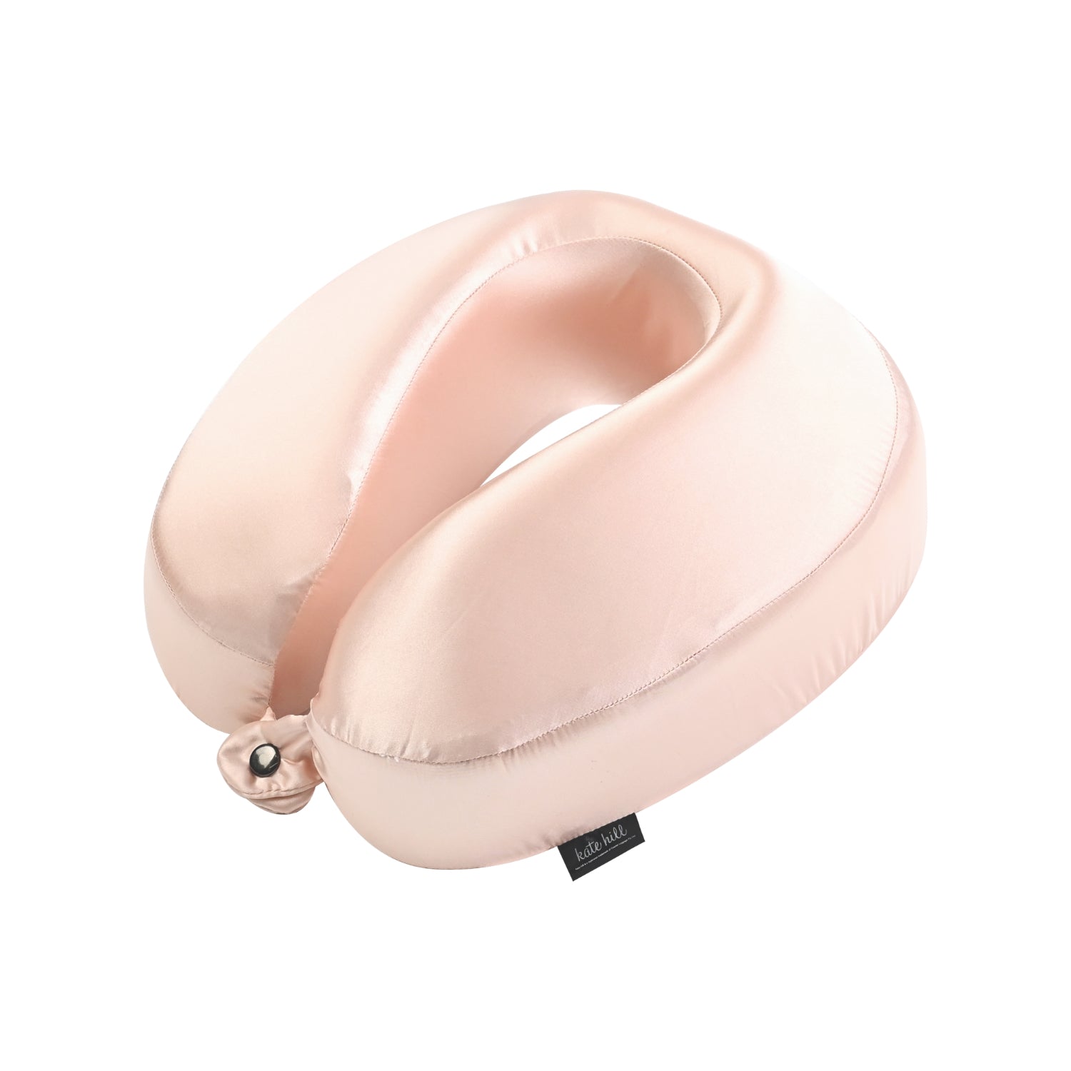 Kate Hill - KA118-F Travel Pillow & Eye Mask Set - Blush