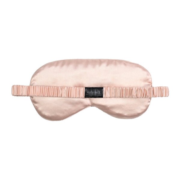 Kate Hill - KA118 Luxury Neck Pillow Mask and Bag Set - Blush