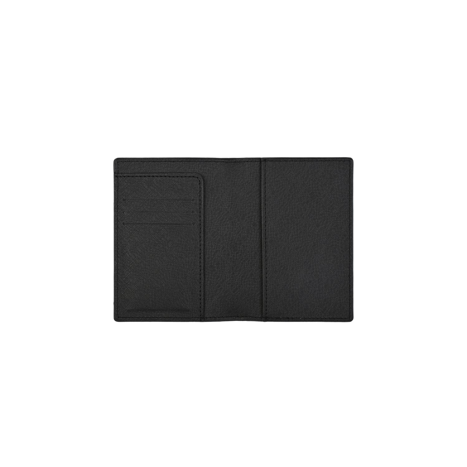 Kate Hill - KA120 Passport Holder and Luggage Tag Gift Set - Black