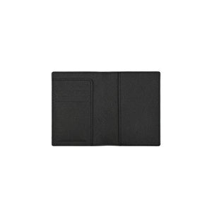 Kate Hill - KA120 Passport Holder and Luggage Tag Gift Set - Black