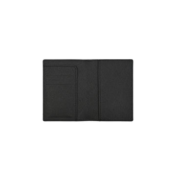 Kate Hill - KA120 Passport Holder and Luggage Tag Gift Set - Black