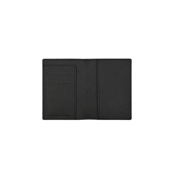 Kate Hill - KA120 Passport Holder and Luggage Tag Gift Set - Black