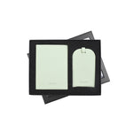 Kate Hill - KA120 Passport Holder and Luggage Tag Gift Set - Black