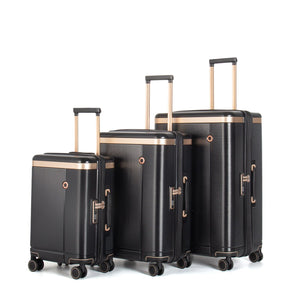 Kate Hill Phoenix 3 Piece Luggage Package - Black