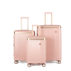 Kate Hill Phoenix 3 Piece Luggage Package - Pink