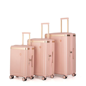 Kate Hill Phoenix 3 Piece Luggage Package - Pink