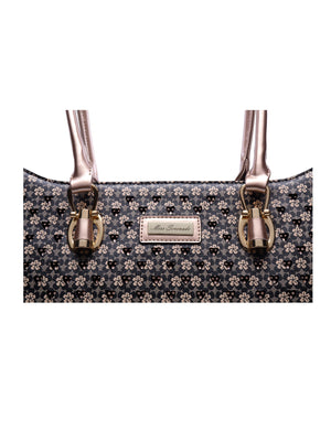 Miss Serenade - Darcy KH17 Vegan Pu Tote Bag - Black