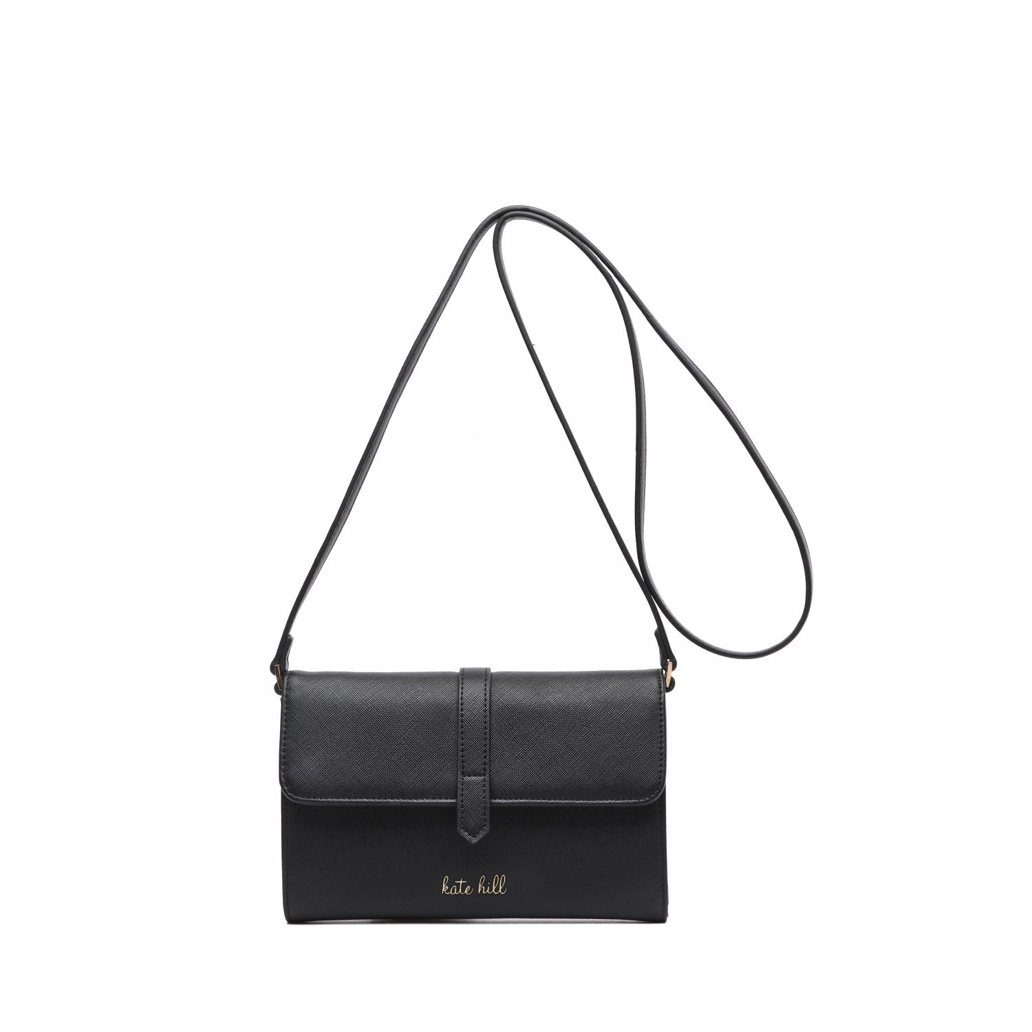 Kate Hill - Everly Crossbody KH-22003 - Black