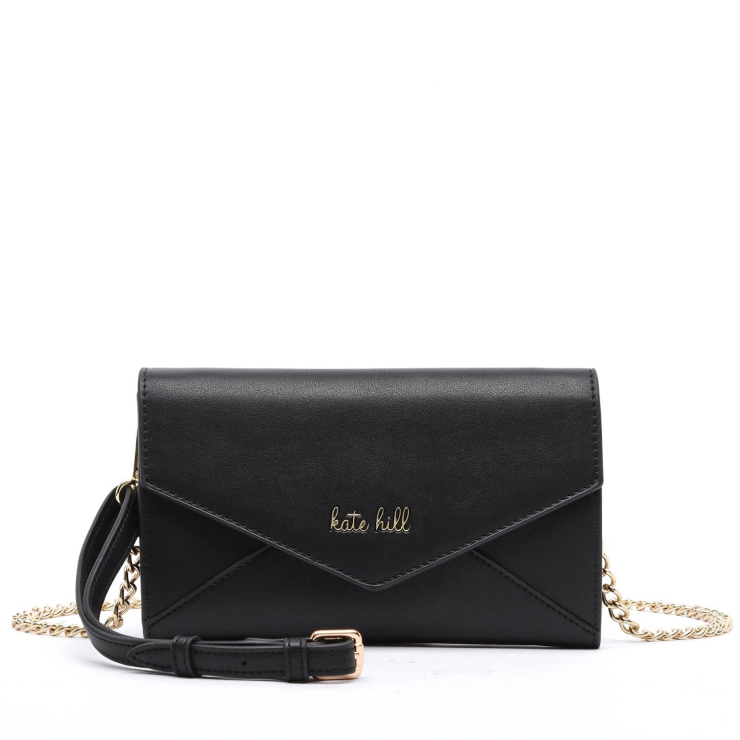 Kate Hill - Monica Crossbody KH-22013 - Black