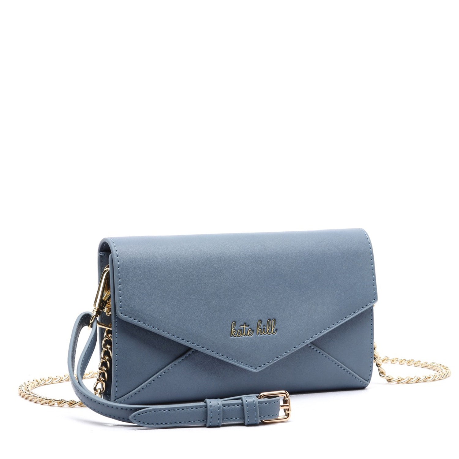 Kate Hill - Monica Crossbody KH-22013 - Slate Blue